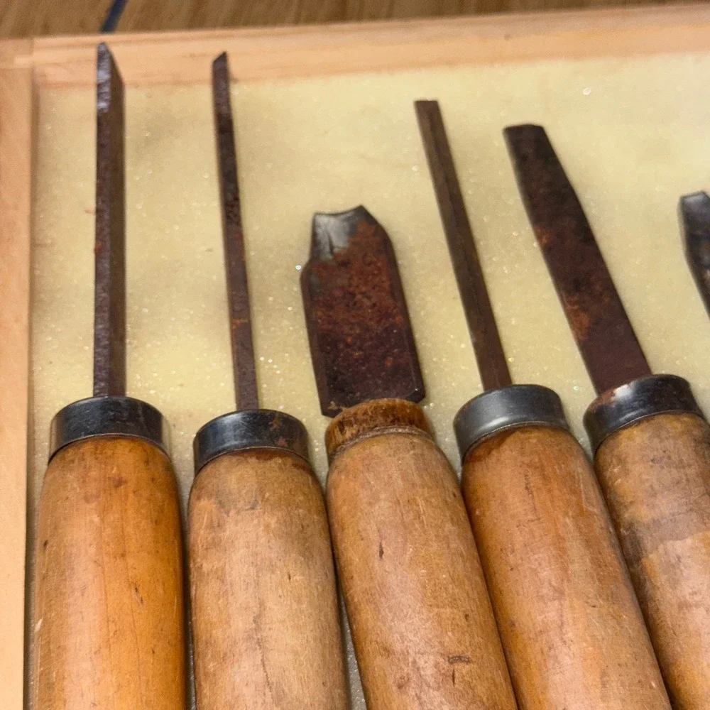 Cummins Industrial Tools 8pc Wood‎ Lathe Chisel Set No.3252 Woodworking